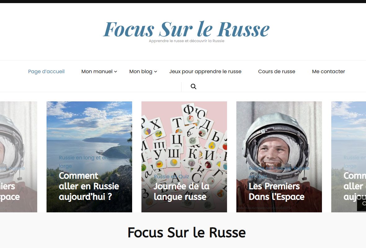 Focus sur le russe